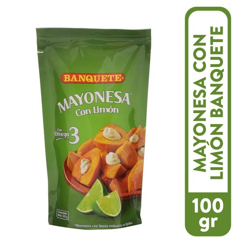 Mayonesa Banquete Limón - 100 g