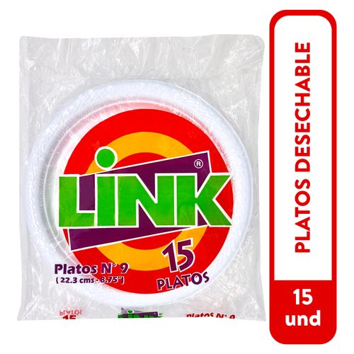 Plato Plástico Link Desechable N.9