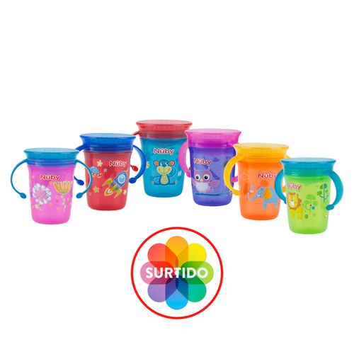 Beberito Nuby Wonder Cup con Asas - 8 Onzas