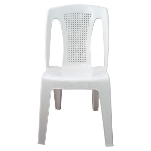 Megaplast Silla Napoli Sin Brazos Blanca