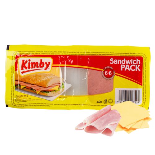 Mortadela y Queso Kimby Pack - 228 g