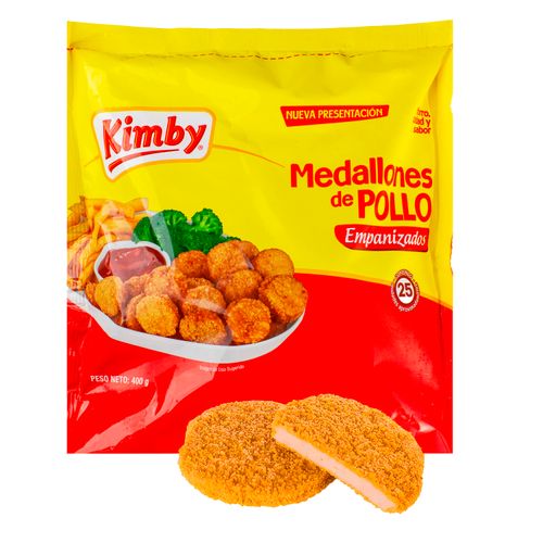 Medallones De Pollo Kimby Empanizados - 400g