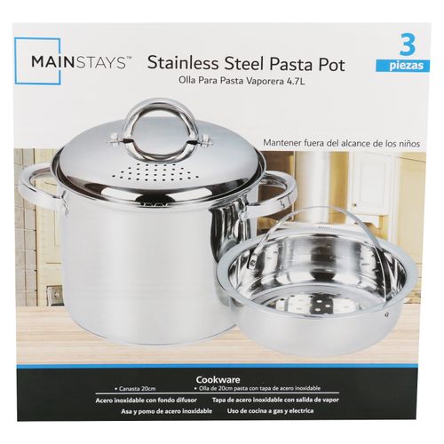 Olla  Mainstays para pasta vaporera - 4.7 L