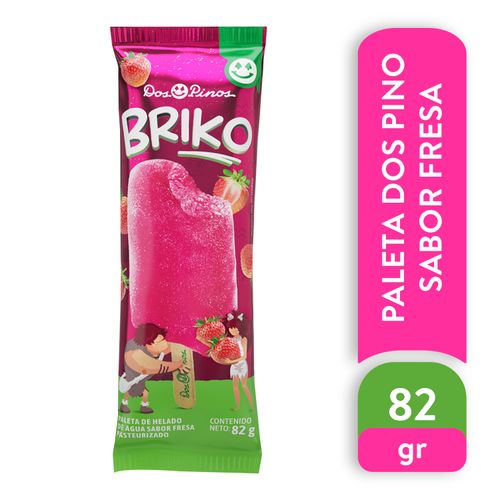 Paleta Dos Pinos, Briko Fresa -82g