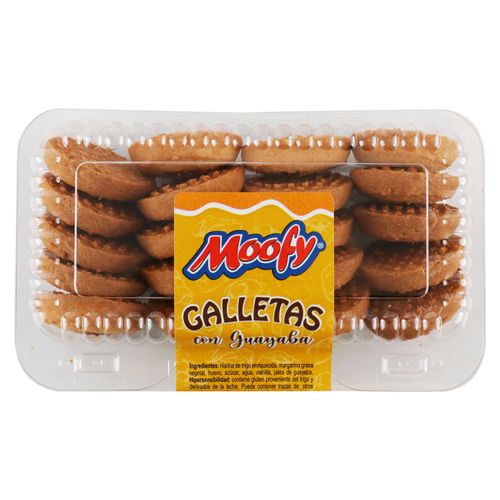 Galletas dulces Moofy con jalea guayaba - 220 g