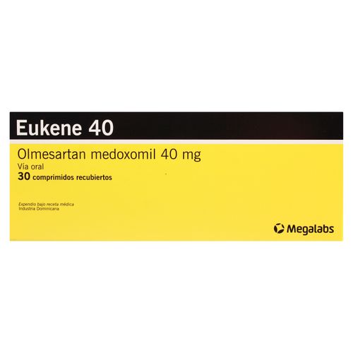 Eukene 40 Mg X30-Precio indicado por antihipertensivos