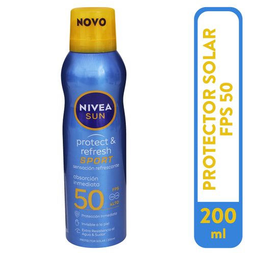 Bloqueador solar Nivea sun protect 50 fps - 200 ml