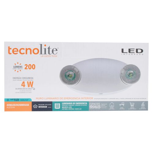 Lámpara Tecnolite Emergencia Led 4w