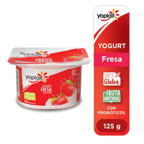 Yogurt Yoplait Fresa - 125 g