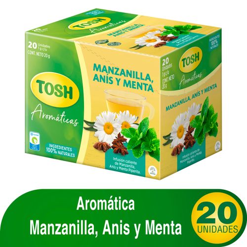 Infusión Tosh Manzanilla anis menta -20 g