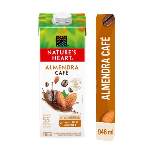 Bebida De Almendras Y Café Nature's Heart® Tetrapack - 946ml