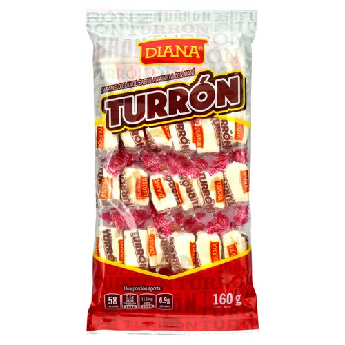 Turron Diana Gond Nougat Bolsa 24 Uds - 160 g