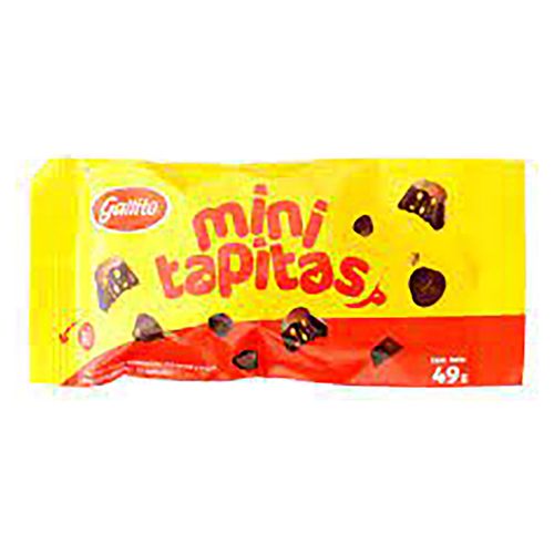 Chocolate Gallito Minitapitas Tableta - 49 g