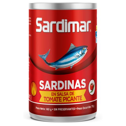 Sardina Sardimar en salsa de tomate picante - 160 g