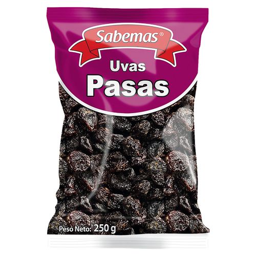 Uvas Sabemas Pasas Bolsa - 250 g