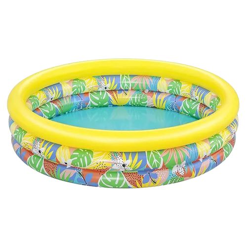 Piscina Bestway diseño floral para niños 168X38 cm capacidad - 508 L