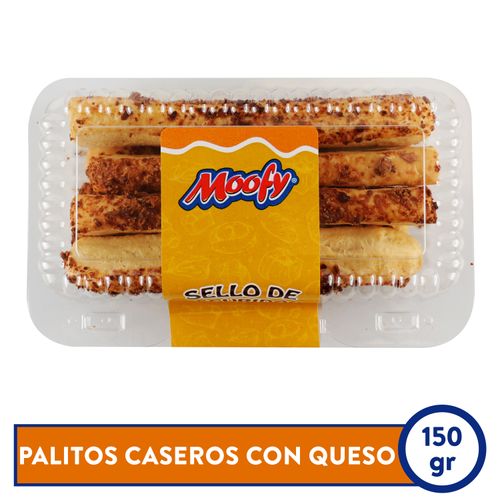 Palitos caseros Moofy con queso - 150 g