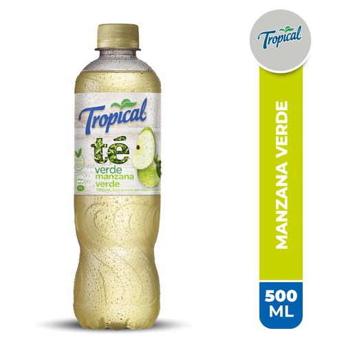 Refresco Tropical Te Verde Manzana Pet - 500ml