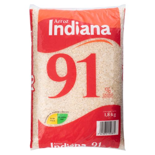 Arroz Indiana 91% grano entero - 1800 g