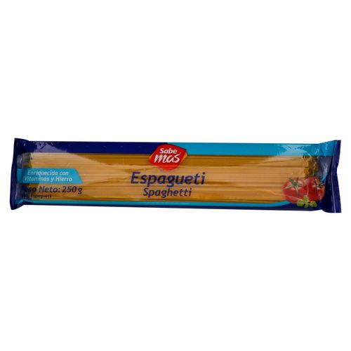 Pasta Sabemas, espaguetti largo -250g