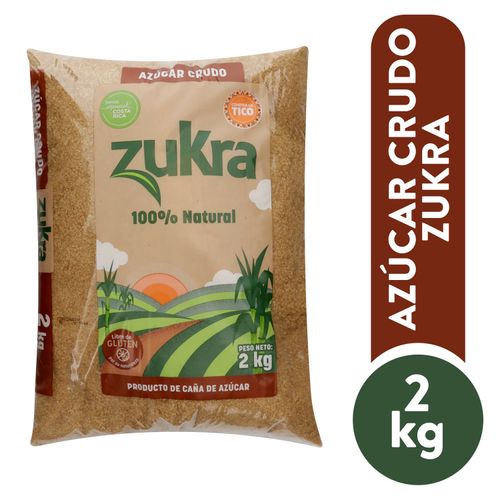 Azúcar Zukra Crudo - 2kg