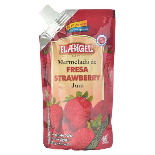 Mermelada El Angel Fresa Doy Pack - 250 g