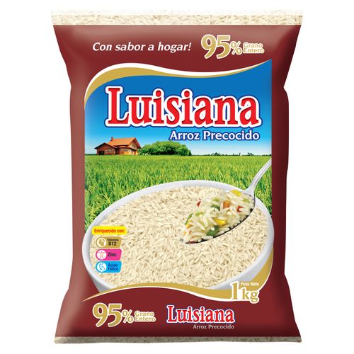 Arroz Luisiana precocido 95% - 1 kg