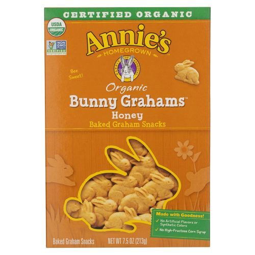 Galletas Annie's miel con forma de conejo - 213 g