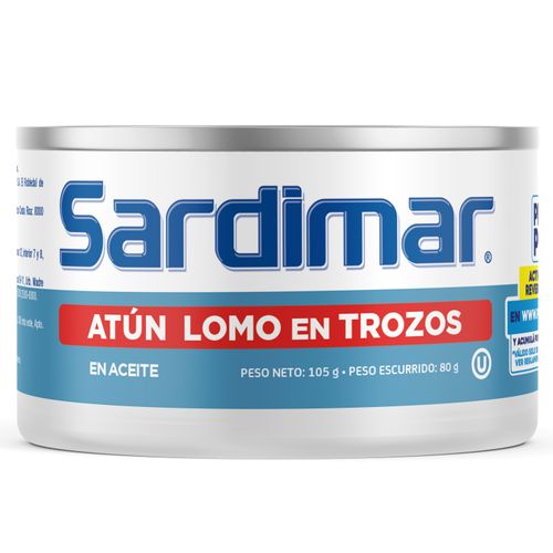 Atún Sardimar trozos en aceite - 105 g