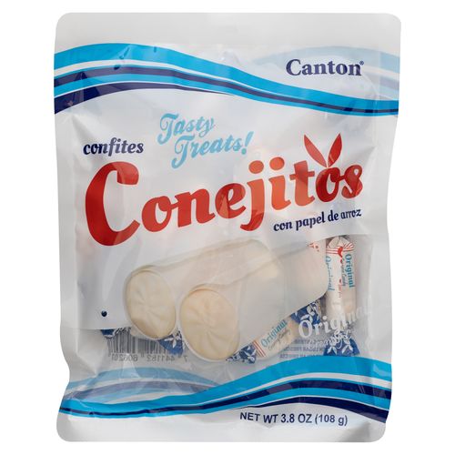 Confites Canton conejitos blancos - 108 g