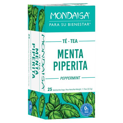 Té Mondaisa menta natural 25 Uds - 27.5 g