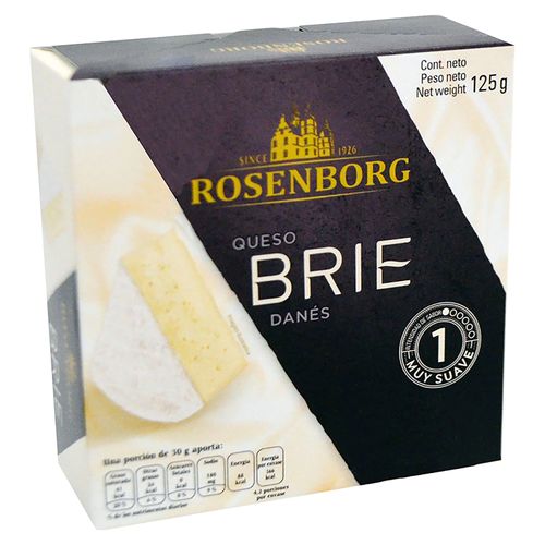 Queso Rosenborg Danes Brie 125G