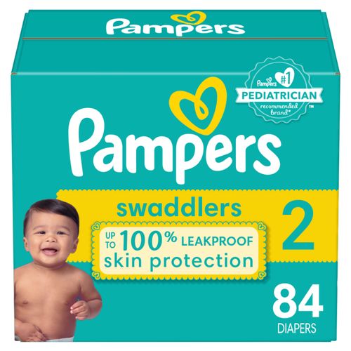 Pañales Pampers Swaddlers Talla 2, 5-8kg -84uds