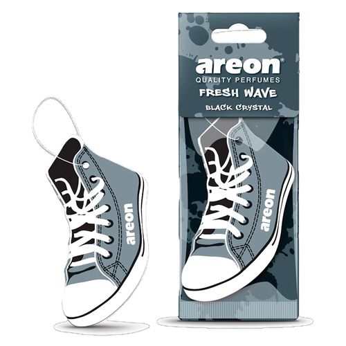 Aromatizante Areon Zapato De Papel Para Carro Aroma Black Crystal