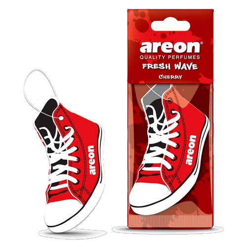 Aromatizante Areon Zapato De Papel Para Carro Aroma Cherry