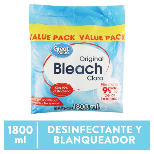 Cloro Great Value 2 pack - 900 ml