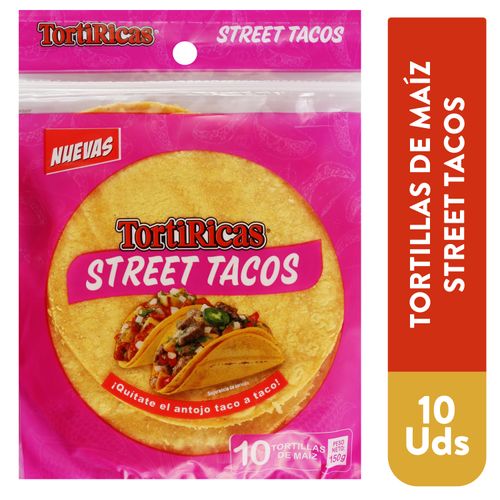 Tortillas El Fogon Street Tacos - 10 uds