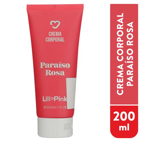 Crema corporal Lili Pink paraíso rosa - 200 ml