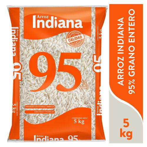 Arroz Indiana 95% Grano Entero -5000gr