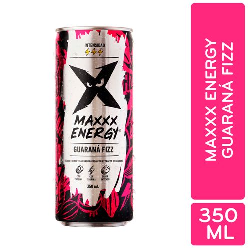 Regular Maxxx Energy Lata Sleek - 350ml