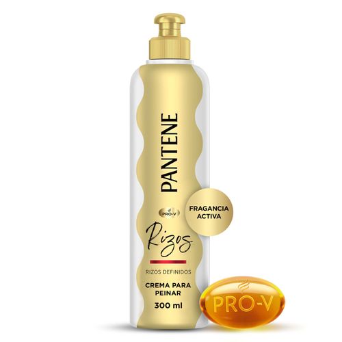 Crema para peinar Pantene rizos definidos - 300 ml