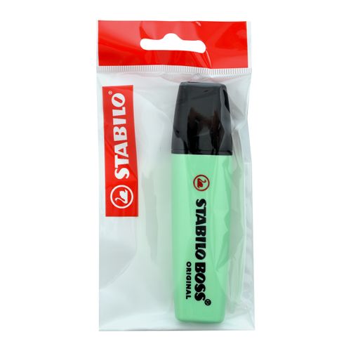Resaltador Stabilo Verde Menta Pastel