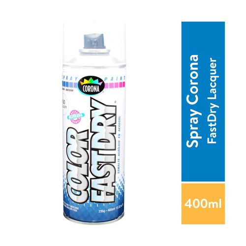 Pintura En Spray Corona Fast Dry Lacquer -400ml