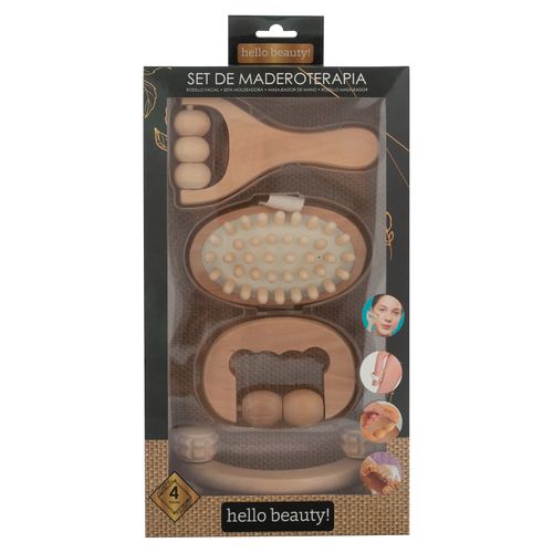 Set De 4 Herramientas Equate Para Masajes Anticelulitis