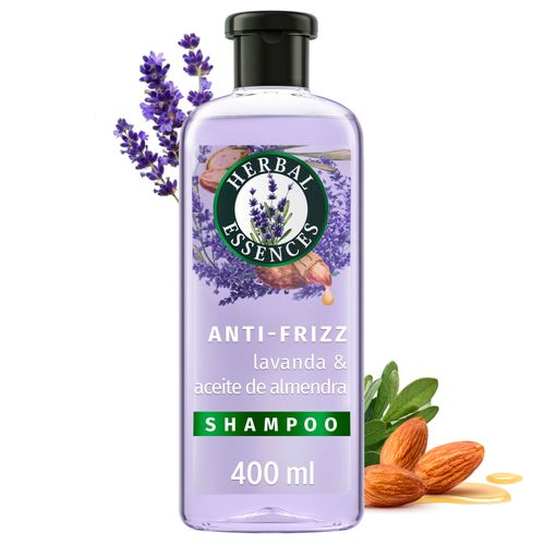 Shampoo Herbal Essences Anti-Frizz Lavanda & Aceite De Almendras - 400ml