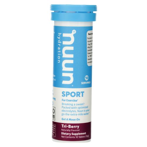 Hidratante Nuun Sport tri-berry 10 uds -  55 g