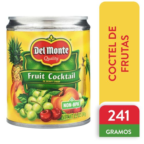 Coctel Del Monte de frutas en lata - 241 g