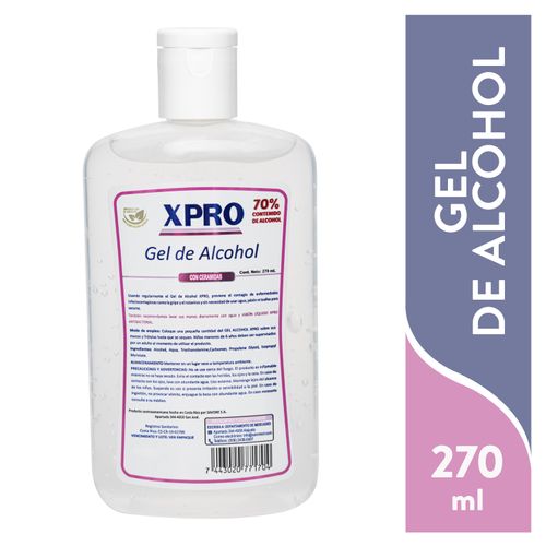 Alcohol En Gel Xpro 270Ml