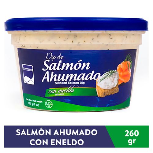 Dip Gourmar de salmón ahumado con eneldo - 260 g