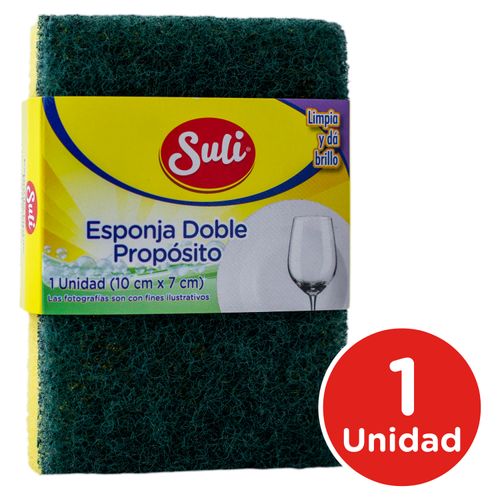 Esponja Suli Doble Uso 1 Unidad